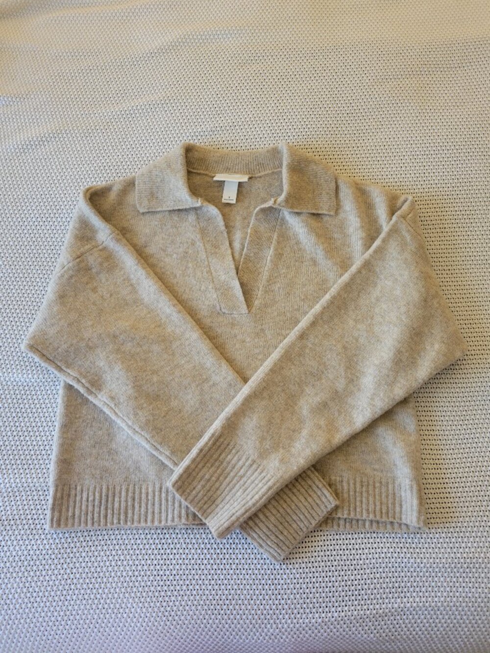 MONKI Polo Callar Knitted Sweater